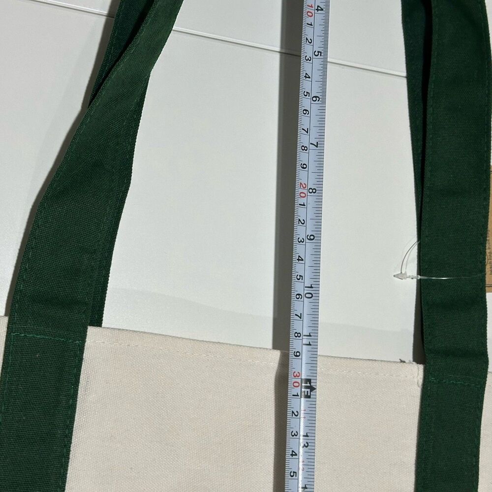 Trader Joe's Canvas Grocery Reusable Large Tote B… - image 9